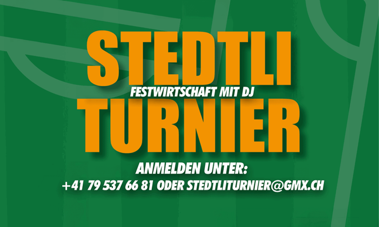 Stedtliturnier 2026 – 19. Juni