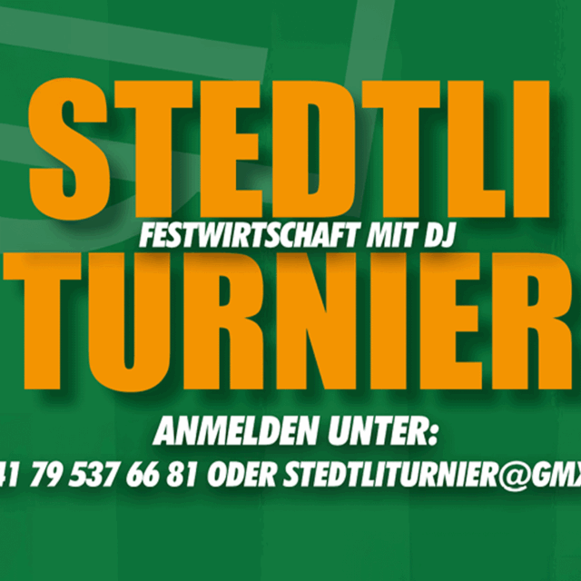 Stedtliturnier 2026 – 19. Juni